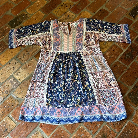Sundance Boho print dress szXS - Picture 7 of 13